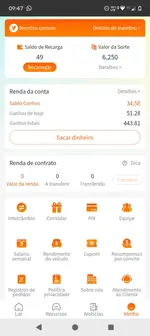 Aplicativo Taxinexo no Celular